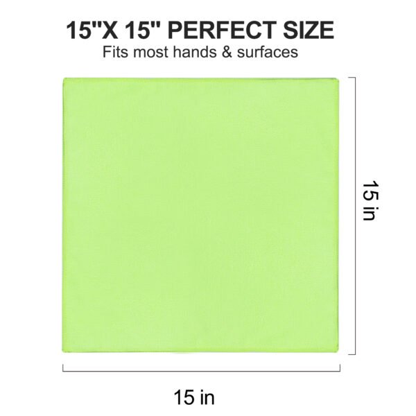 englotech microfiber cleaning cloth, 50 pack large size cleaning rags, cleaning towels free from streaks/lint/scratch for cars 37cm x 37cm