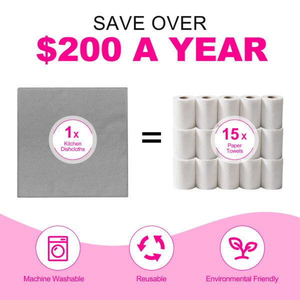 englotech microfiber cleaning cloth, 50 pack large size cleaning rags, cleaning towels free from streaks/lint/scratch for cars 37cm x 37cm