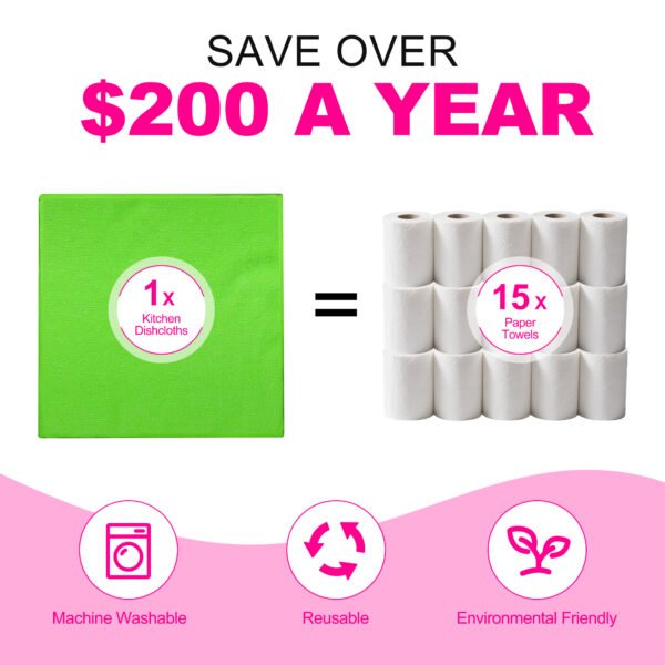 englotech microfiber cleaning cloth, 50 pack large size cleaning rags, cleaning towels free from streaks/lint/scratch for cars 37cm x 37cm