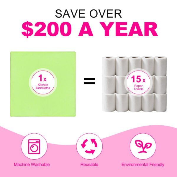 englotech microfiber cleaning cloth, 50 pack large size cleaning rags, cleaning towels free from streaks/lint/scratch for cars 37cm x 37cm