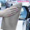 englotech microfiber cleaning cloth, 50 pack large size cleaning rags, cleaning towels free from streaks/lint/scratch for cars 37cm x 37cm